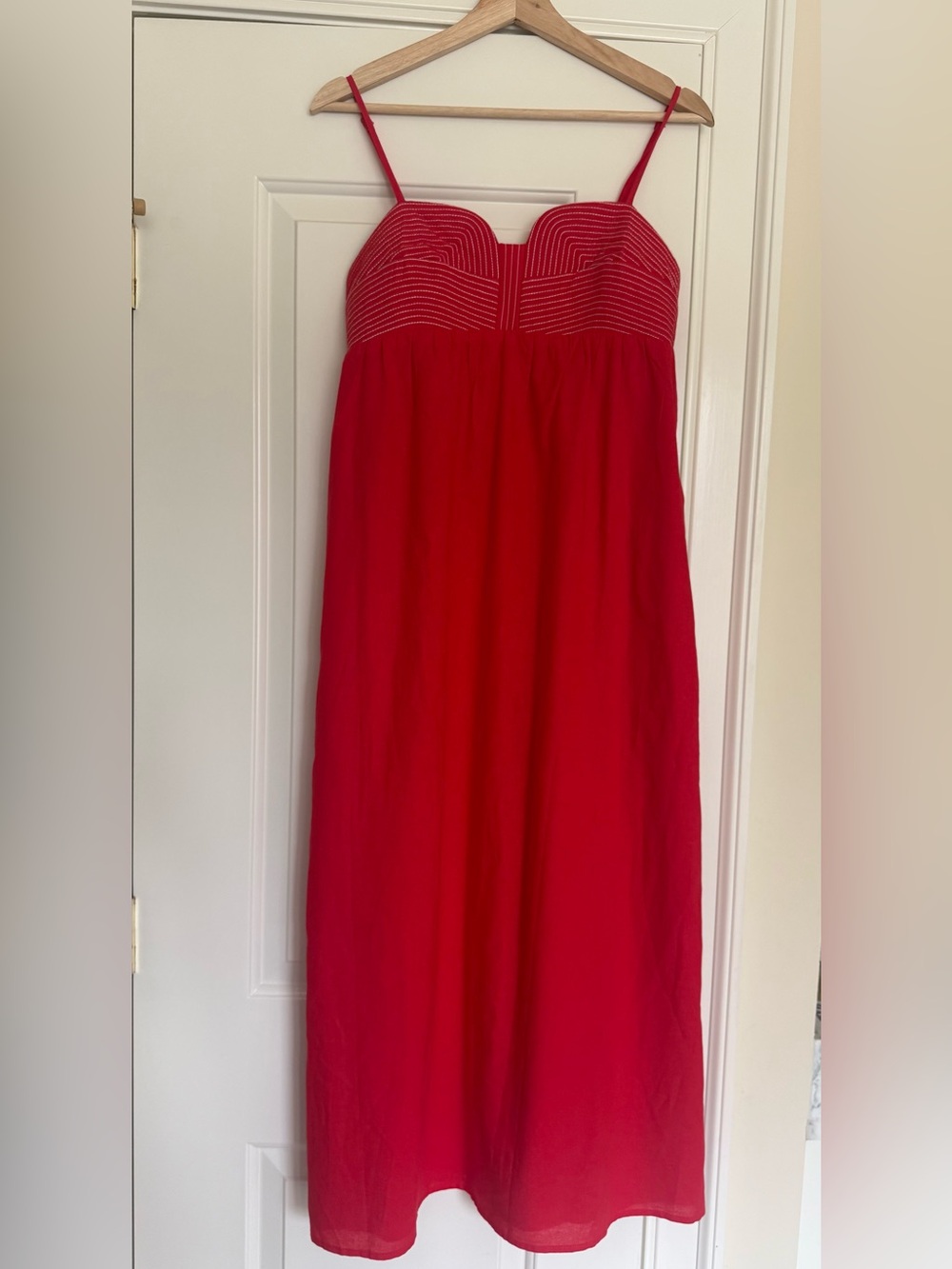 Strut and Bolt Red maxi dress size M NWT
